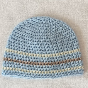 Fiú őszi-tavaszi sapka kék, barna és vanília sárga színben  - ruha & divat - babaruha & gyerekruha - babasapka - Meska.hu Fiú őszi-tavaszi sapka kék, barna és vanília sárga színben  - ruha & divat - babaruha & gyerekruha - babasapka - Meska.hu