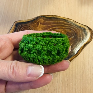 Horgolt húsvéti tojástartó kosárka � - ünnepi díszek, dekorációk - húsvéti díszek és dekorációk - húsvéti ajándékátadó - Meska.hu