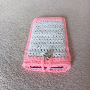 � Kézzel horgolt telefontok - zsepitartó - táska & tok - pénztárca & más tok - telefontok - Meska.hu