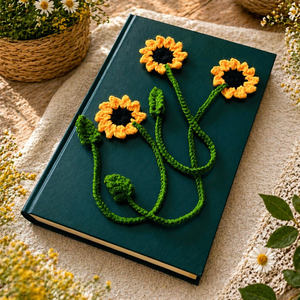 ?Horgolt napraforgó könyvjelző, Könyv & Zene, Könyvjelző, Horgolás, Egyedi, kézzel készült horgolt könyvjelzők, vidám napraforgó mintával.
Könyvrajongóknak, ajándéknak..., MESKA