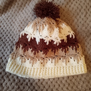 Horgolt női sapka  - Meska.hu