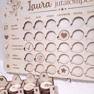 Varázslatos Jutalompont Tábla gyerekeknek - otthon & életmód - babaszoba, gyerekszoba - babaszoba dekoráció - Meska.hu