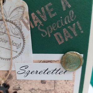 Képeslap vintage tengerész stílusban 2 - otthon & életmód - papír, írószer - ajándékozás kellékei - képeslap, üdvözlőlap - Meska.hu