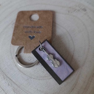 Kulcstartó Violin, Táska & Tok, Kulcstartó & Táskadísz, Kulcstartó, Ékszerkészítés, Mindenmás, MESKA