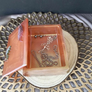 Könyv alakú dobozka - otthon & életmód - dekoráció - asztal és polc dekoráció - díszdoboz - Meska.hu