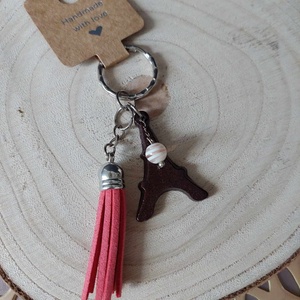 Franciaország a kedvenc országom -kulcstartó - táska & tok - kulcstartó & táskadísz - kulcstartó - Meska.hu