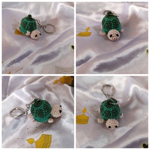 Teknős kulcstartó -amigurumi  - Meska.hu