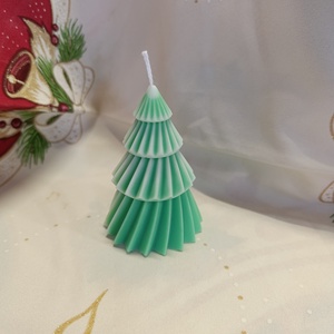 Fenyő szójaviasz gyertya - kellékek & szerszámok - dekorációs kellékek - dekorációs gyertya - Meska.hu