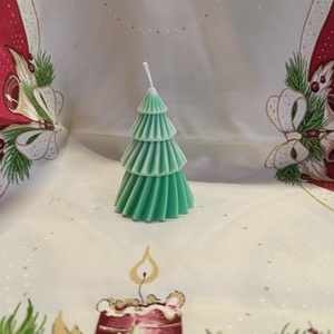 Fenyő szójaviasz gyertya - kellékek & szerszámok - dekorációs kellékek - dekorációs gyertya - Meska.hu