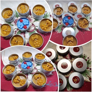 Kicsi tégelyes méhviasz gyertya  - Meska.hu