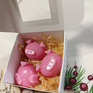 Malac illatviasz dobozban  - otthon & életmód - gyertya, illat, aroma - illatviasz - Meska.hu