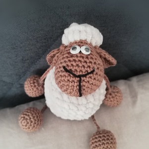 Horgolt bárány birka - játék & sport - Meska.hu