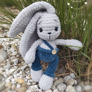 Horgolt nyuszi nyúl amigurumi , Játék & Sport, Plüssállat & Játékfigura, Nyuszi, Horgolás, Meska