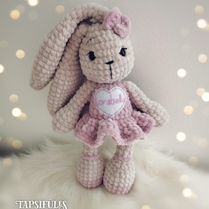 Horgolt nyuszi nyúl amigurumi  - játék & sport - plüssállat & játékfigura - nyuszi - Meska.hu