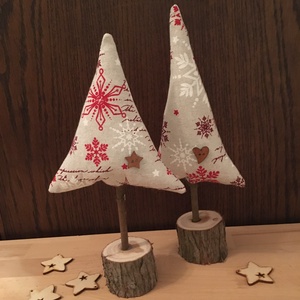 Karácsonyfa ablakdísz - karácsony - karácsonyi lakásdekoráció - karácsonyi ablakdíszek, ablakmatricák - Meska.hu