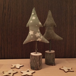 Apró karácsonyfa ablakdísz - karácsony - karácsonyi lakásdekoráció - karácsonyi ablakdíszek, ablakmatricák - Meska.hu