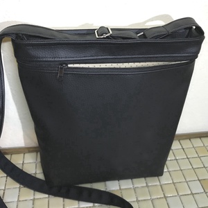 Kávé mintás crossbody /válltáska/ keresztpántos táska/ oldaltáska - táska & tok - kézitáska & válltáska - vállon átvethető táska - Meska.hu