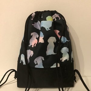 Készleten! Tacskó kutya mintás hátizsák, gymbag, tornazsák, Táska & Tok, Hátizsák, Tornazsák, Gymbag, Varrás, MESKA