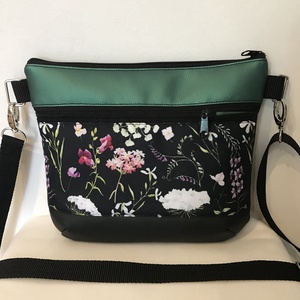 Crossbody tátika virág mintás  - Meska.hu