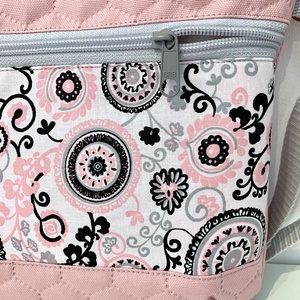 Készleten! Rózsaszín mandala mintás crossbody - táska & tok - kézitáska & válltáska - vállon átvethető táska - Meska.hu