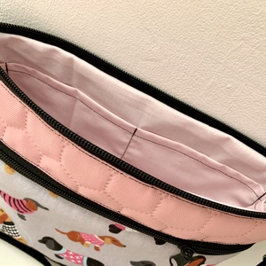 Cuki tacskók- crossbody / válltáska/ keresztpántos táska/ oldaltáska - táska & tok - kézitáska & válltáska - vállon átvethető táska - Meska.hu