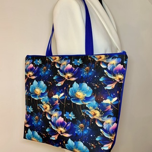 Készleten! Strandtáska- vízálló nagy pakolós táska/ shopping bag /válltáska/ kézitáska - táska & tok - kézitáska & válltáska - nagy pakolós táska - Meska.hu