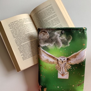 Készleten! Harry Potter mintás könyvvédő tok, ebook tok, tablet tok, Könyv & Zene, Könyvtok, Varrás, MESKA