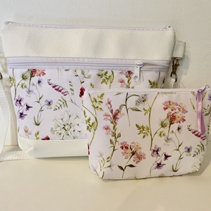 Tátika mintás crossbody /válltáska/ keresztpántos táska/ oldaltáska - táska & tok - kézitáska & válltáska - vállon átvethető táska - Meska.hu