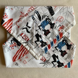 Készletkisöprés! Cica mintás textil, péksütemény, szendvics csomagoló szalvéta - Meska.hu