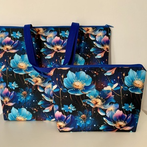 Válltáska+táskarendező szettben/shopping bag /válltáska/ kézitáska/bevásárló táska, Táska & Tok, Kézitáska & válltáska, Válltáska, Varrás, MESKA