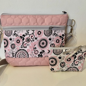 Crossbody+irattartó / válltáska/ keresztpántos táska/ oldaltáska, Táska & Tok, Kézitáska & válltáska, Válltáska, Varrás, MESKA