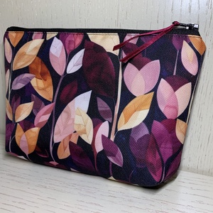 Bíbor lomb neszesszer, irattartó, pipere tároló, textil tároló - táska & tok - neszesszer - Meska.hu