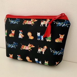 Tacskó kutyás neszesszer, irattartó, pipere tároló, textil tároló - táska & tok - neszesszer - Meska.hu