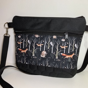 Vállon átvethető táska Rókák-erdei állatok/crossbody / válltáska/ keresztpántos táska/ oldaltáska - táska & tok - kézitáska & válltáska - vállon átvethető táska - Meska.hu