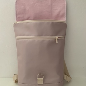 Púderrózsaszín-Szépséges pillangóvirág mintás hátizsák-Hátitáska-Vízálló - táska & tok - hátizsák - hátizsák - Meska.hu