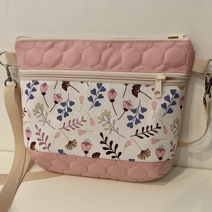 Szépséges ginkgo biloba levél mintás crossbody / válltáska/ keresztpántos táska/ oldaltáska - Meska.hu