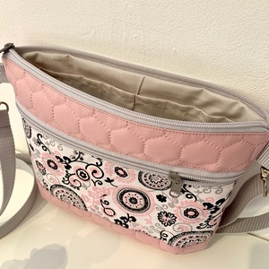 Vállon átvethető táska-cross body-Mandala mintás - táska & tok - kézitáska & válltáska - vállon átvethető táska - Meska.hu