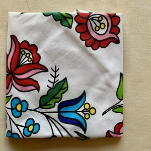  Kalocsai mintás textil újraszalvéta - tépőzáras újraszalvéta - vízhatlan újraszalvéta - táska & tok - uzsonna- & ebéd tartó - szendvics csomagoló - Meska.hu