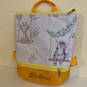 Ovis-bölcsis hátizsák-Szafari mintás-Baba-Mama - Meska.hu