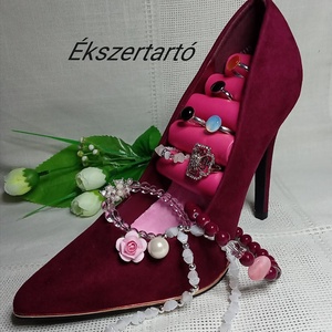 Ékszertartó cipő újragondolva - ékszer - ékszertartó - ékszertartó állvány - Meska.hu