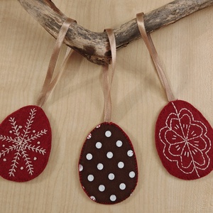 Húsvéti tojás díszek  - ünnepi díszek, dekorációk - húsvéti díszek és dekorációk - húsvéti tojásfadíszek - Meska.hu