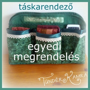 Táskarendező egyedi megrendelésre, lapos táskába való tartó, tároló, táska rendező -  - Meska.hu