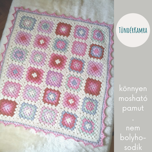 Baba takaró - horgolt nagyinégyzetes - pink fehér pamut - kötött babatakaró - otthon & lakás - lakástextil - takaró - Meska.hu Baba takaró - horgolt nagyinégyzetes - pink fehér pamut - kötött babatakaró - otthon & lakás - lakástextil - takaró - Meska.hu