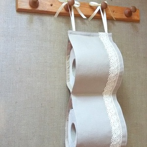 Wc papír tároló - fürdőszoba dekoráció - fali rendszerező RENDELÉSRE - otthon & életmód - fürdőszoba - fürdőszobai tároló - Meska.hu