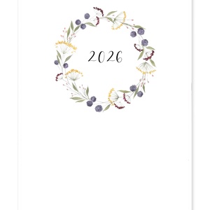 2026 falinaptár, Otthon & Életmód, Dekoráció, Fali és függő dekoráció, Falinaptár & Öröknaptár, Festészet, MESKA