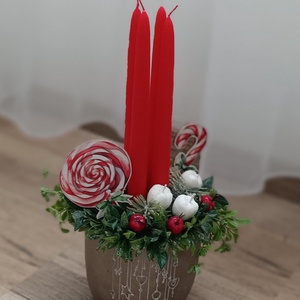 Adventi asztaldísz - Meska.hu