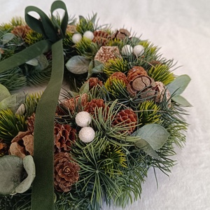 Karácsonyi kopogtató led világítással - Meska.hu