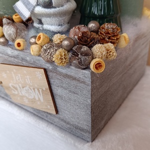 Adventi asztaldísz - karácsony - adventi díszek - adventi asztaldísz - Meska.hu