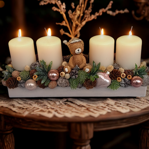 Adventi asztaldísz - karácsony - adventi díszek - adventi asztaldísz - Meska.hu