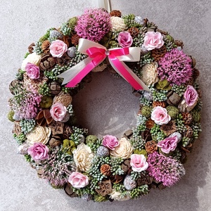 Tavaszi ajtódísz - Meska.hu